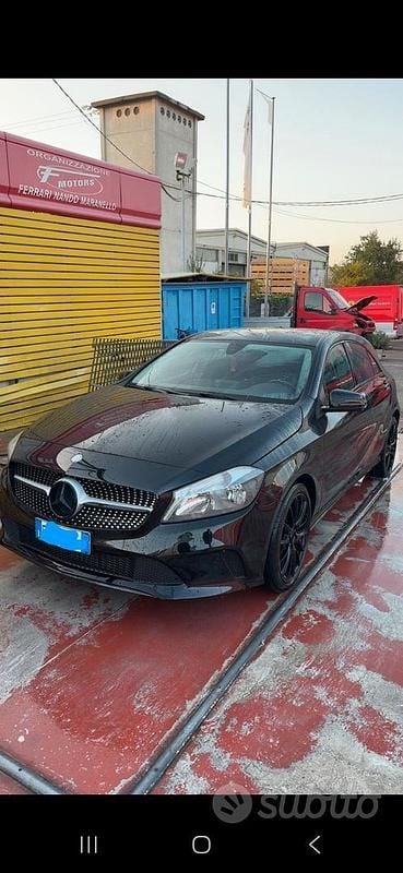 Usata Mercedes A200 Edition 136 CV (100 kW) 2016 Nero Berlina