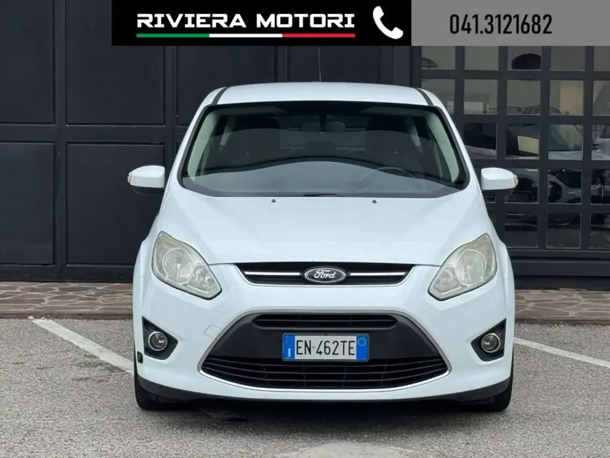 Usata Ford C-MAX Business Edition 120 CV (88 kW) 2012 Bianco Monovolume