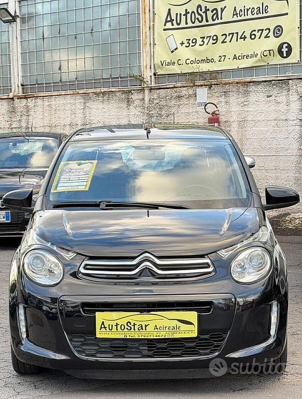Usata Citroën C1 Shine 69 CV (50 kW) 2017 Nero Utilitaria