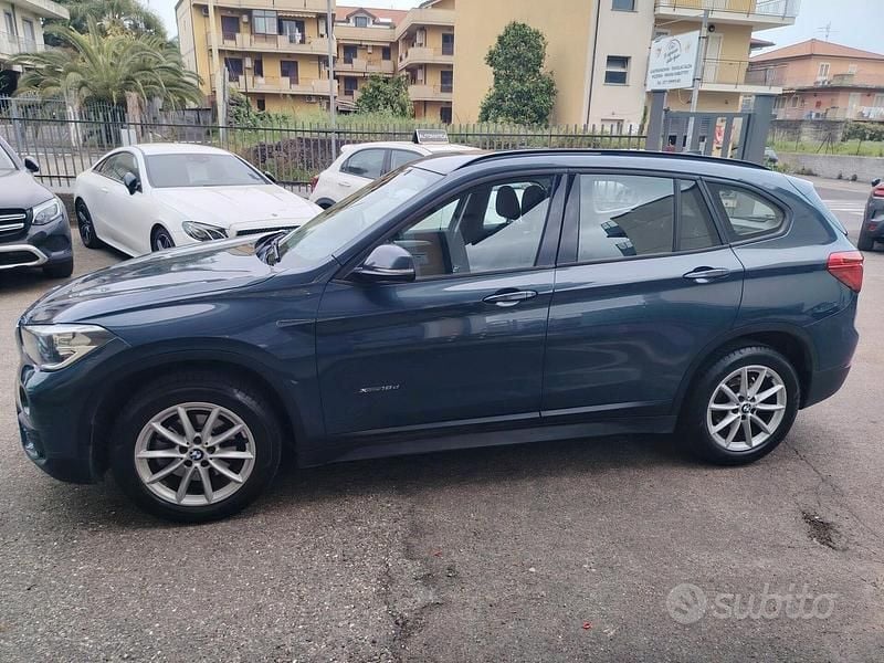 Usata BMW X1 Efficient Dynamics 150 CV (110 kW) 2016 Blu SUV