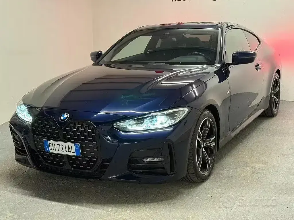 Usata BMW 420 Coupé M Sport 190 CV (139 kW) 2022 Blu Coupé