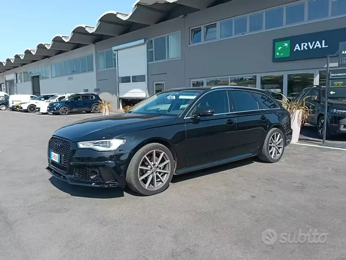 Usata Audi A6 190 CV (139 kW) 2018 Nero Station wagon