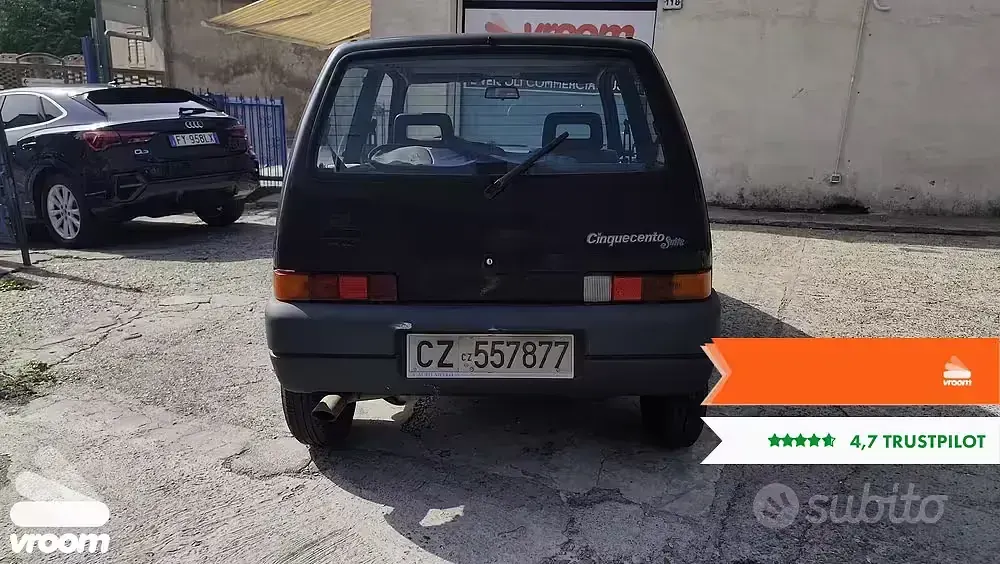 Usata Fiat Cinquecento 39 CV (28 kW) 1993 Utilitaria
