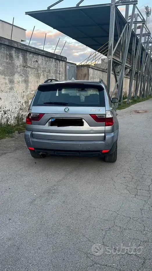 Usata BMW X3 Efficient Dynamics 177 CV (130 kW) 2007 Grigio SUV