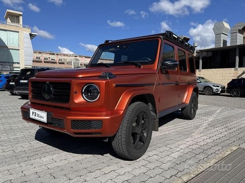 Arancione Usata 2022 Mercedes G400 SUV | 131.900 € (Ottimo prezzo) - Immagine 1/4