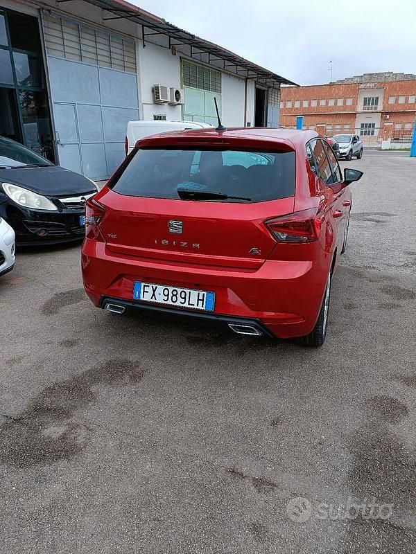Usata Seat Ibiza FR 2019 Rosso Berlina