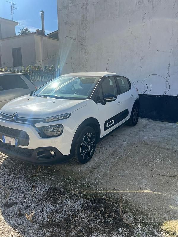 Usata Citroën C3 101 CV (74 kW) 2022 Bianco Berlina