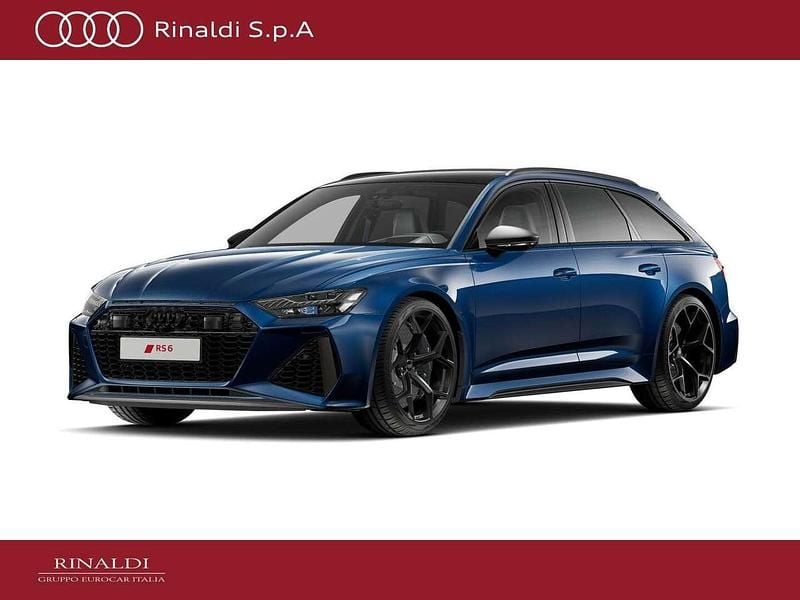 Blu ascari metallizzato Nuova 2025 Audi RS6 Performance Station wagon | 177.300 € (Molto cara) - Immagine 1/4