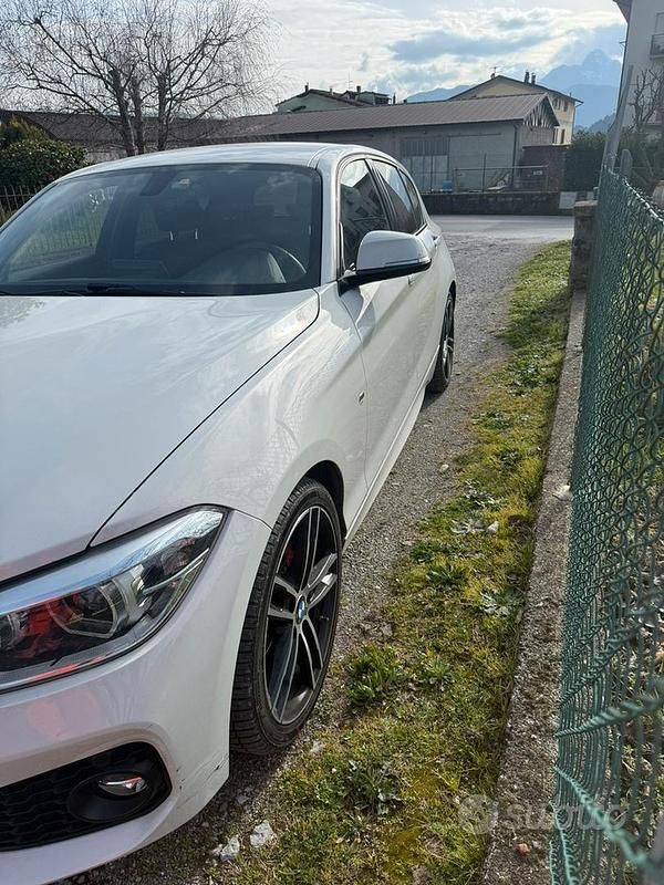 Usata BMW 116 M Sport 2017 Bianco Utilitaria