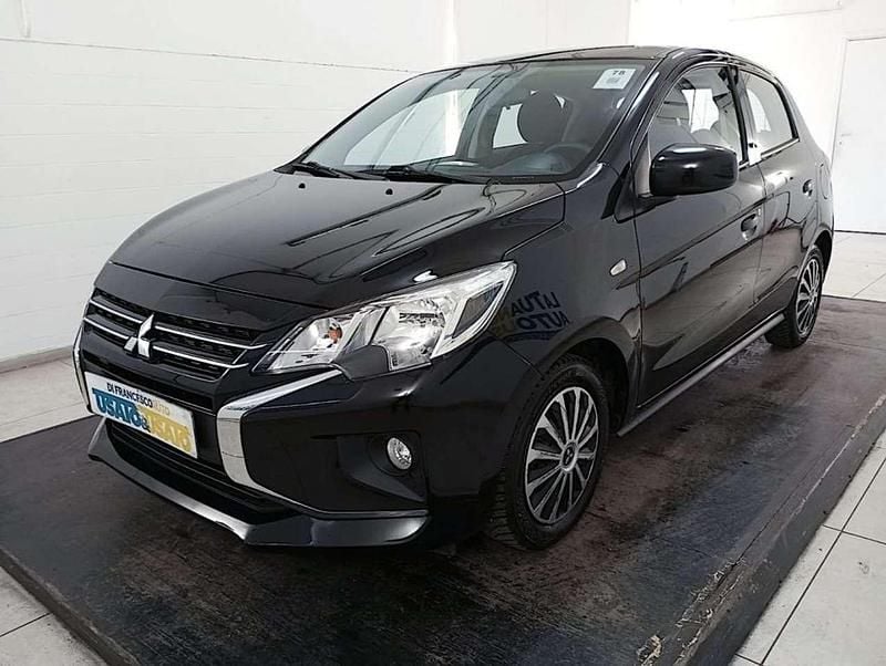 Usata Mitsubishi Space Star Invite 71 CV (52 kW) 2022 Nero metallizzato Berlina