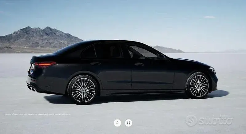 Nuova Mercedes C220 AMG 197 CV (144 kW) 2026 Nero Berlina