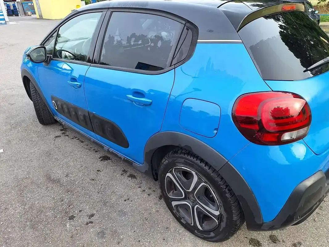 Usata Citroën C3 PureTech 82 CV (60 kW) 2018 Blu/azzurro Utilitaria