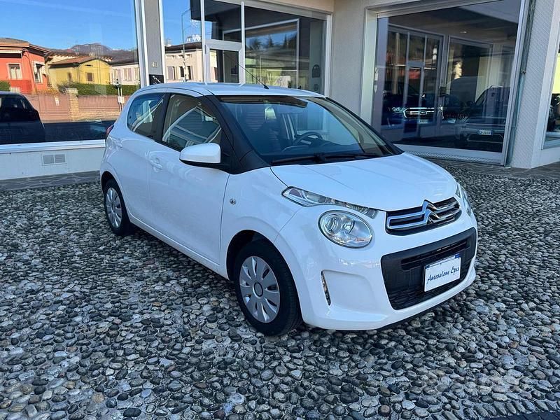 Usata Citroën C1 Feel 69 CV (50 kW) 2017 Bianco Utilitaria