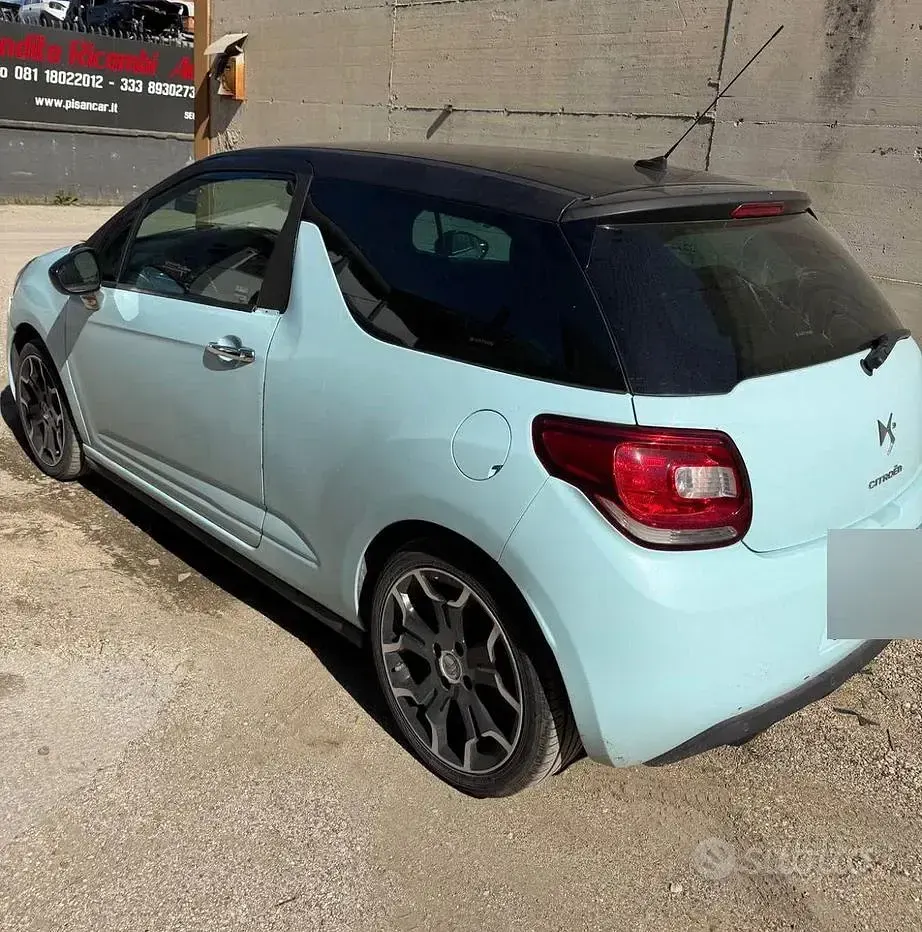 Usata Citroën DS3 68 CV (50 kW) 2010 Blu Utilitaria