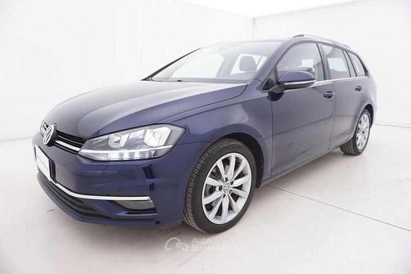 Usata VW Golf VII 150 CV (110 kW) 2020 Blu Station wagon