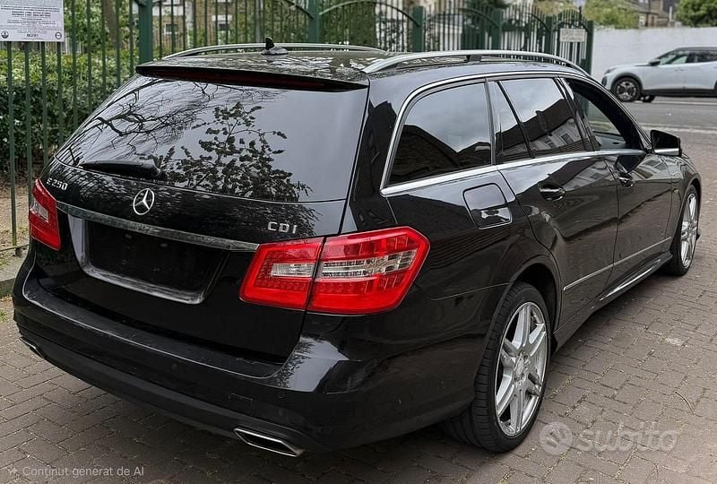 Usata Mercedes E250 204 CV (150 kW) 2011 Nero Station wagon