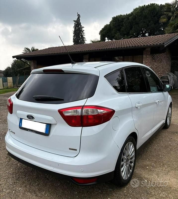 Usata Ford C-MAX Titanium 115 CV (84 kW) 2012 Bianco Monovolume
