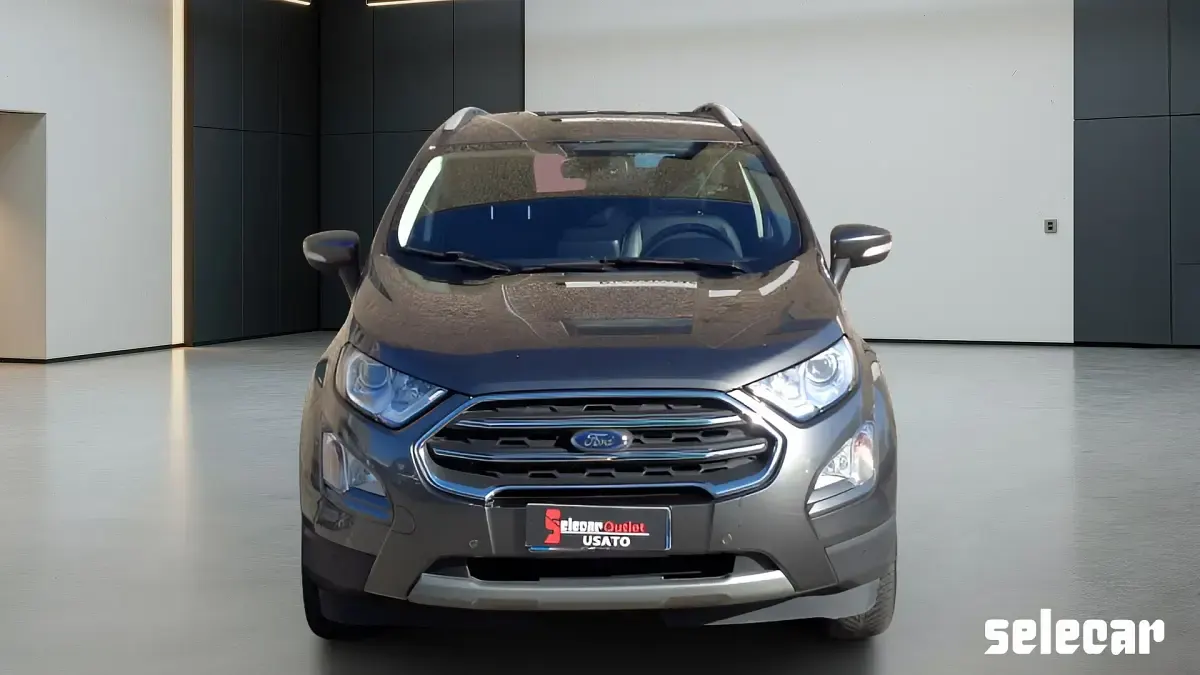 Usata Ford Ecosport Titanium 125 CV (91 kW) 2018 Grigio SUV