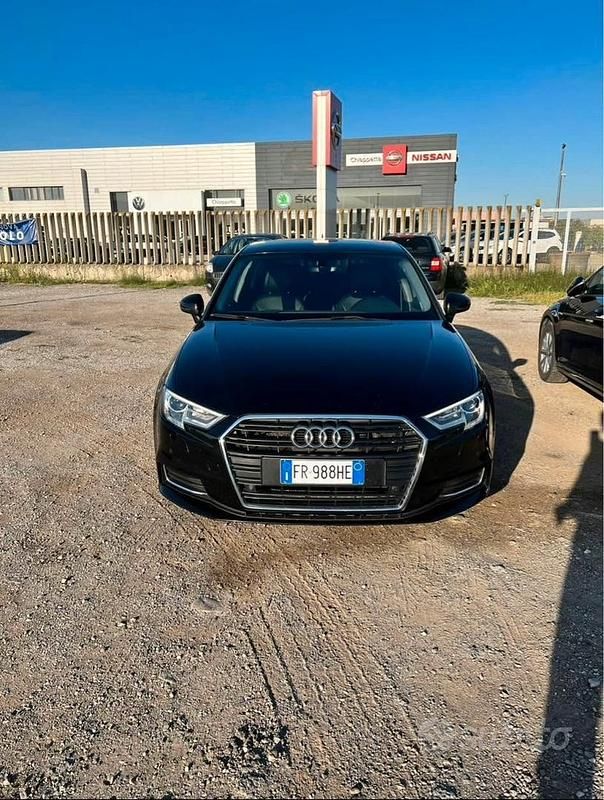 Usata Audi A3 110 CV (80 kW) 2016 Nero Berlina