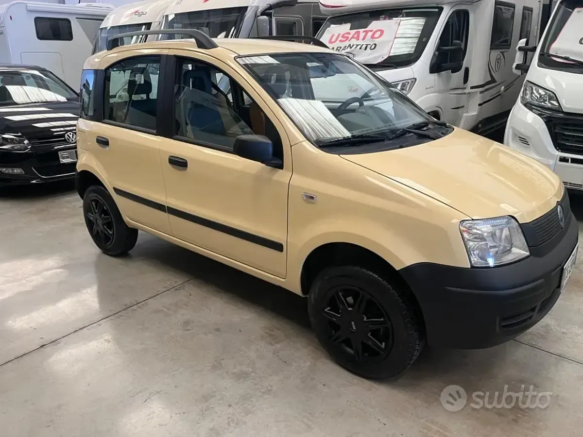 Usata Fiat Panda 4x4 60 CV (44 kW) 2004 Giallo Utilitaria