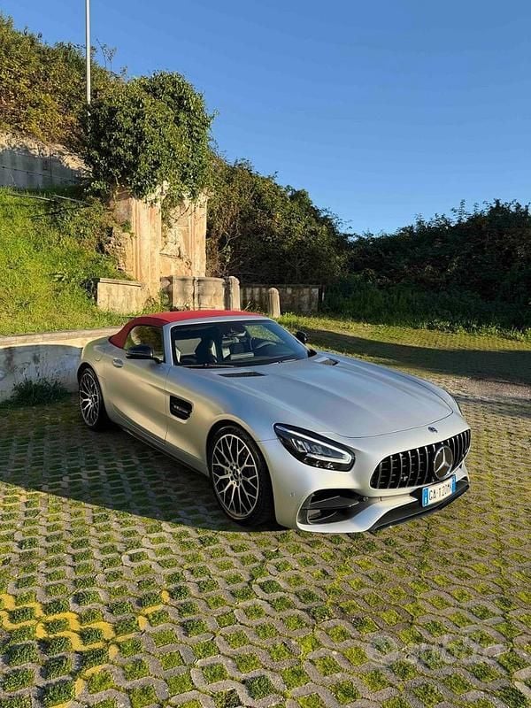 Usata Mercedes AMG GT AMG 476 CV (350 kW) 2020 Grigio Cabrio