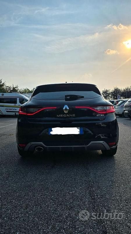 Usata Renault Mégane GT Line GT-Line 110 CV (80 kW) 2017 Nero Berlina