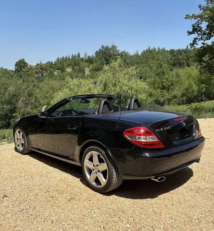 Usata Mercedes SLK350 272 CV (200 kW) 2007 Nero Cabrio