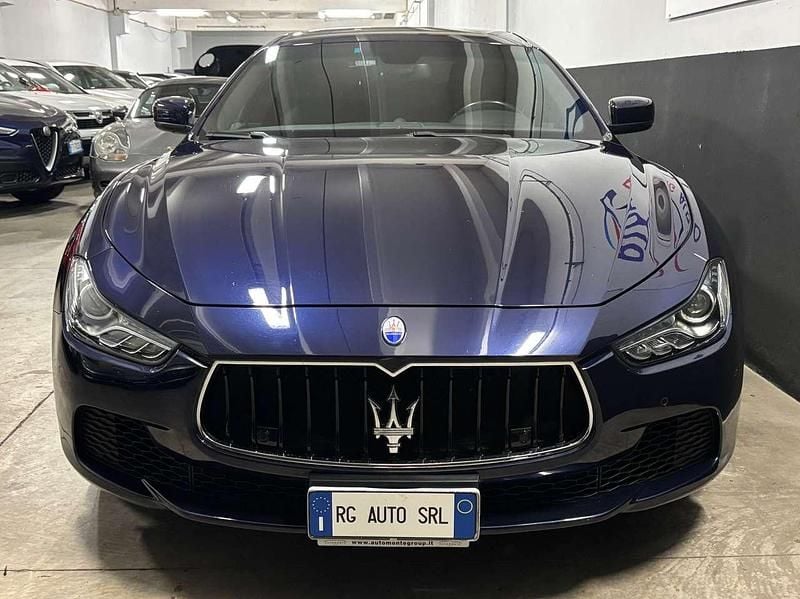 Usata Maserati Ghibli 250 CV (183 kW) 2016 Blue scuderia Berlina
