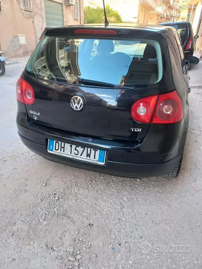 Usata VW Golf V 105 CV (77 kW) 2007 Nero Berlina