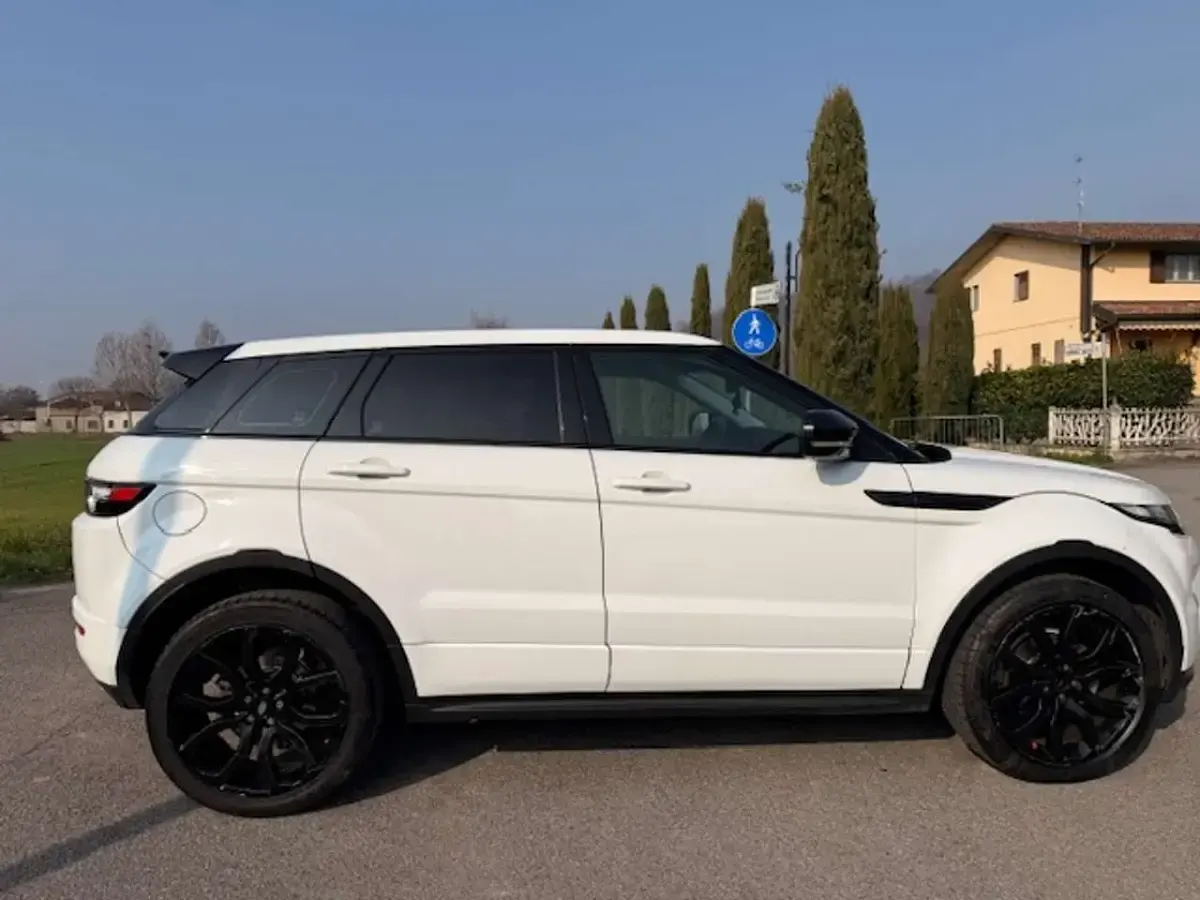 Usata Land Rover Range Rover evoque Dynamic 190 CV (139 kW) 2012 Bianco SUV