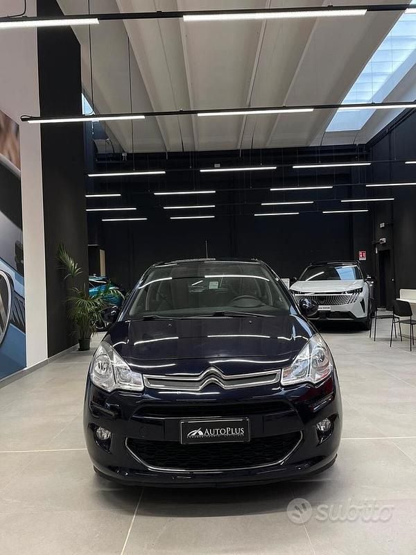 Usata Citroën C3 Exclusive 82 CV (60 kW) 2016 Blu Berlina
