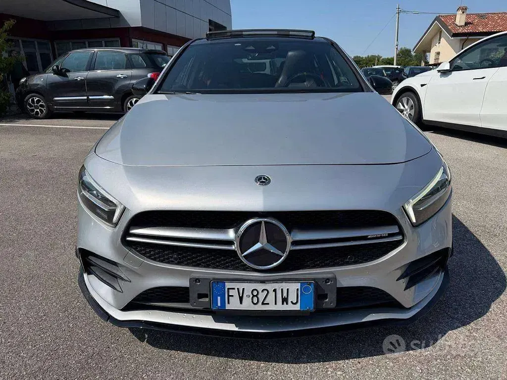 Usata Mercedes A35 AMG AMG 306 CV (225 kW) 2019 Grigio Berlina
