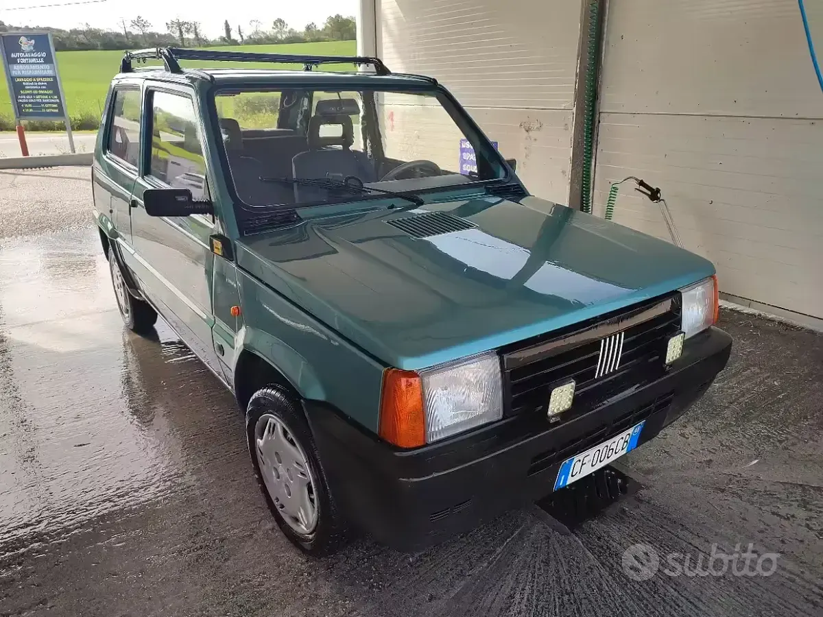 Usata Fiat Panda 54 CV (39 kW) 2003 Verde Utilitaria