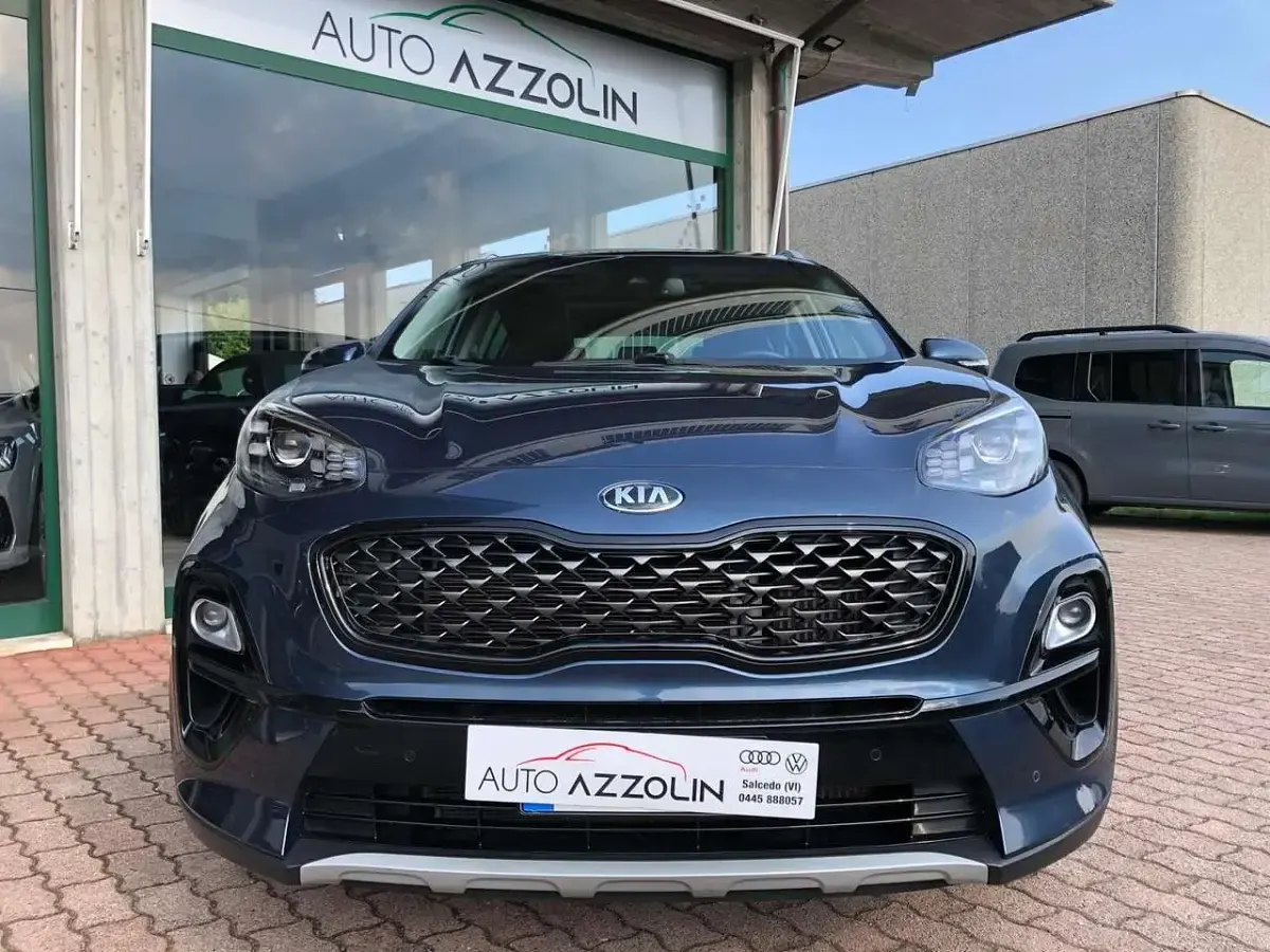 Usata Kia Sportage GT-Line 136 CV (100 kW) 2019 Blu cosmo SUV