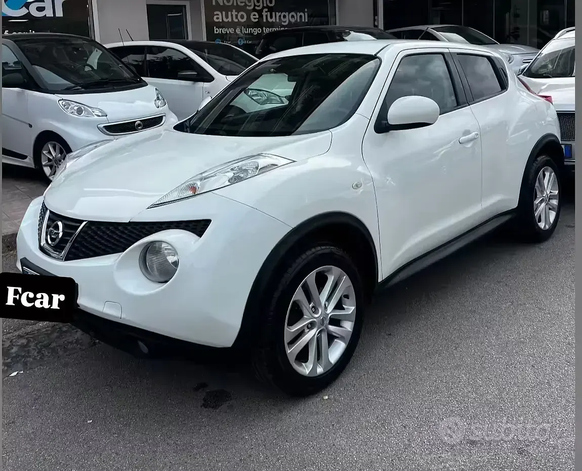 Usata Nissan Juke Acenta 110 CV (80 kW) 2012 Bianco SUV