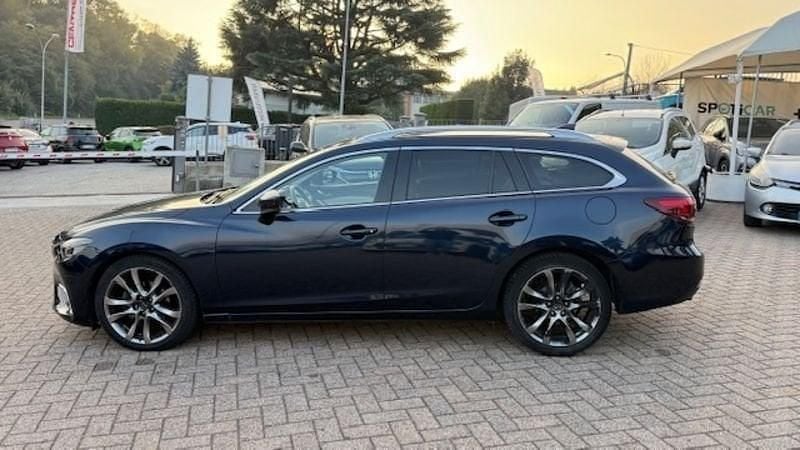 Usata Mazda 6 Exceed 175 CV (128 kW) 2017 Blu Station wagon