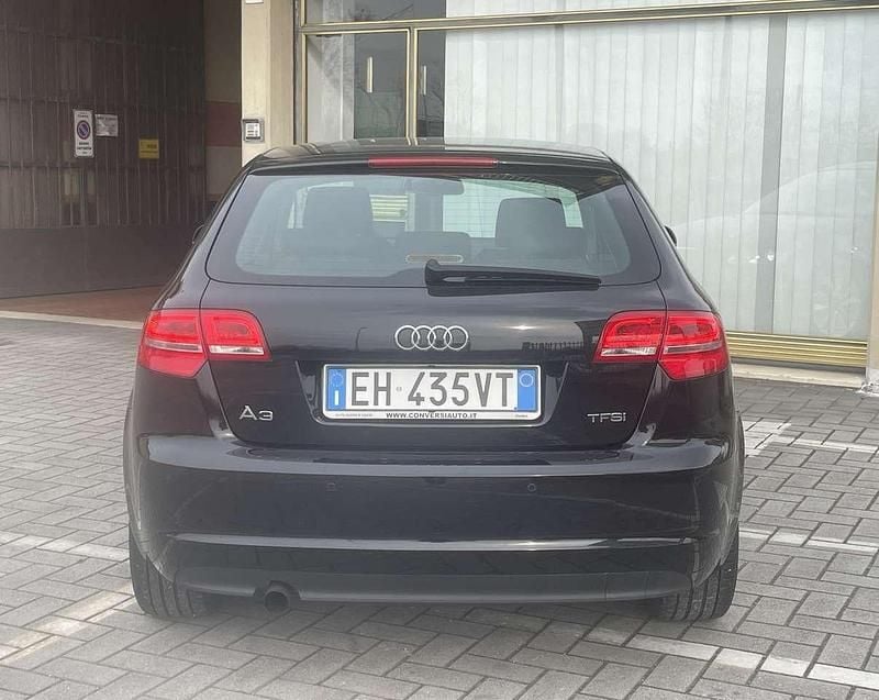Usata Audi A3 Ambition 105 CV (77 kW) 2011 Nero Utilitaria