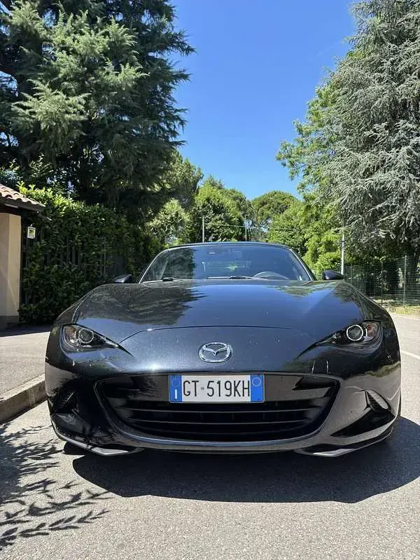 Usata Mazda MX5 Exceed 160 CV (117 kW) 2015 Nero Cabrio