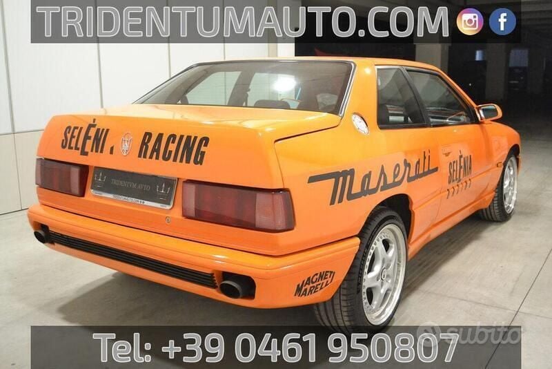 Begagnad Maserati Ghibli 329 HK (241 kW) 1997 Orange Sportkupé