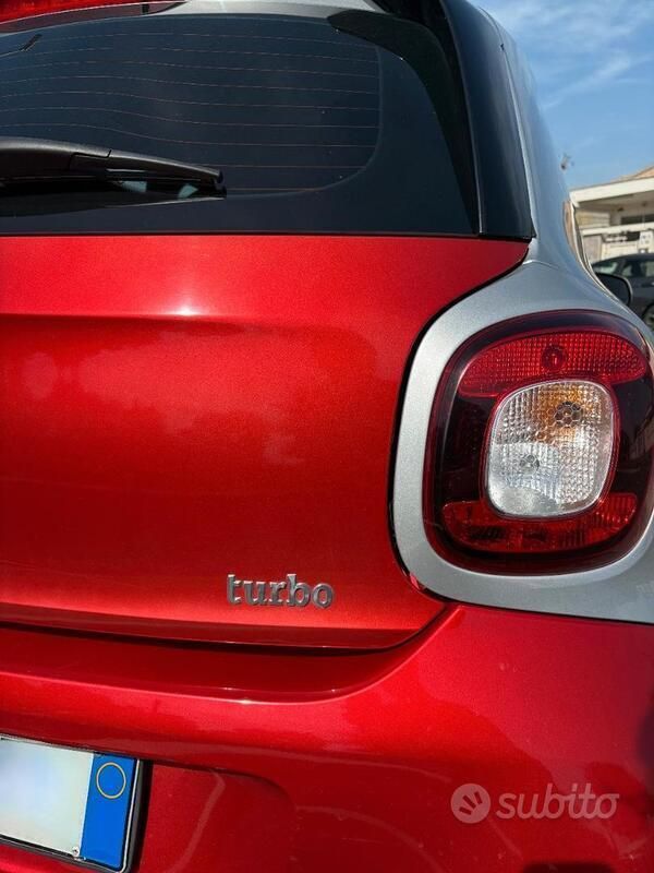 Usata Smart ForFour Passion 91 CV (66 kW) 2017 Rosso Utilitaria