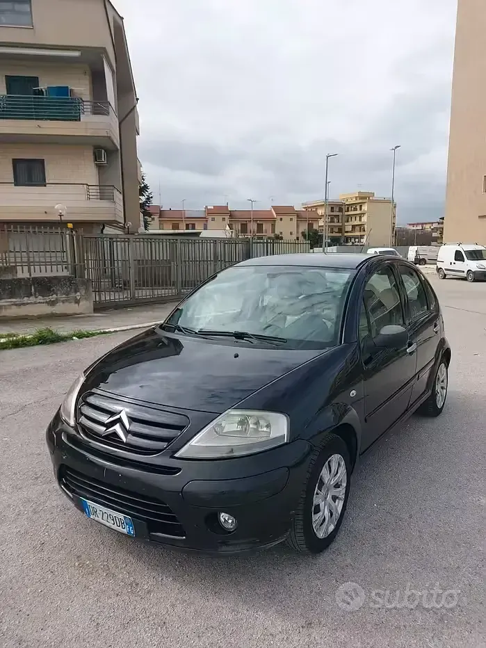 Usata Citroën C3 Exclusive 68 CV (50 kW) 2008 Nero Berlina