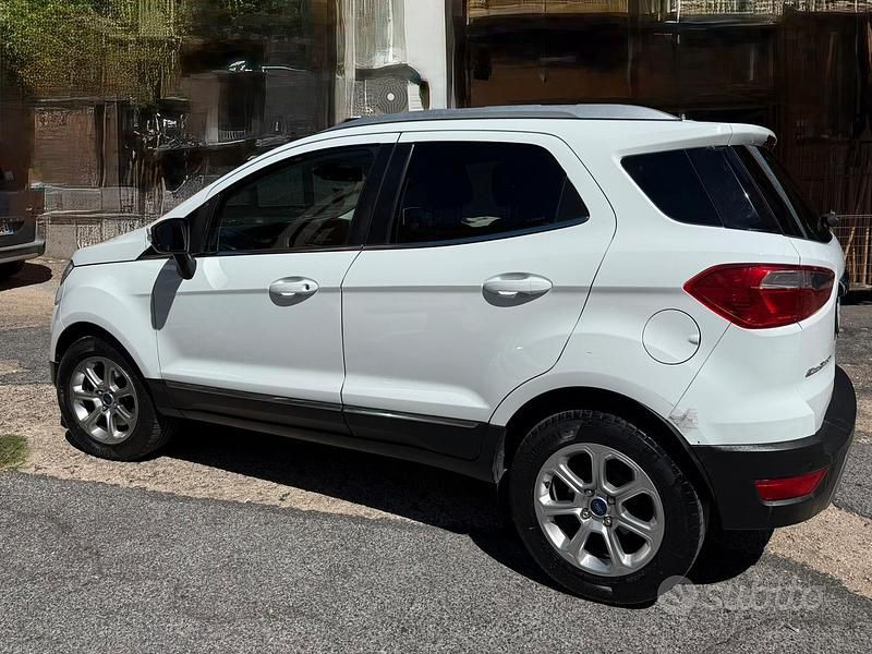 Usata Ford Ecosport Titanium 100 CV (73 kW) 2019 Bianco SUV