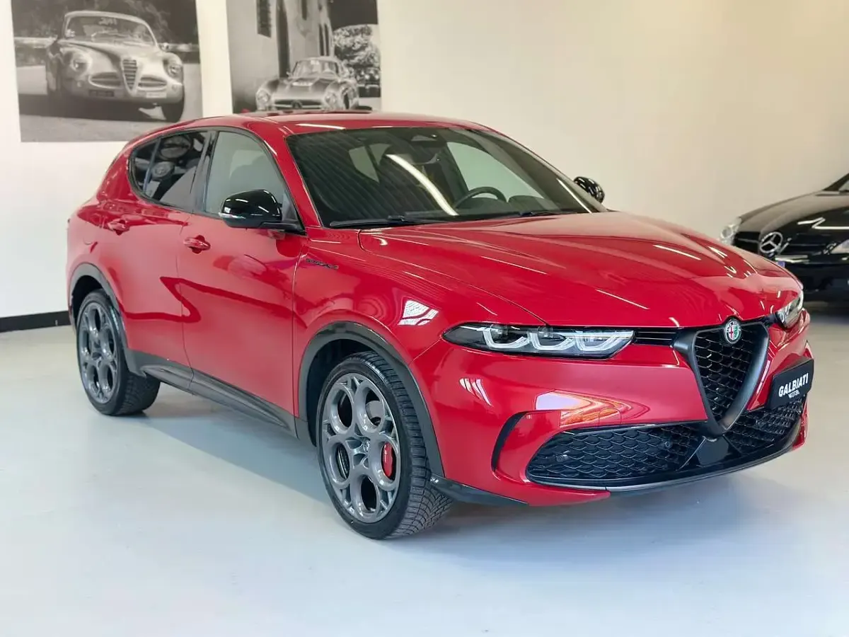 Usata Alfa Romeo Tonale Edizione Speciale 131 CV (96 kW) 2022 Rosso SUV