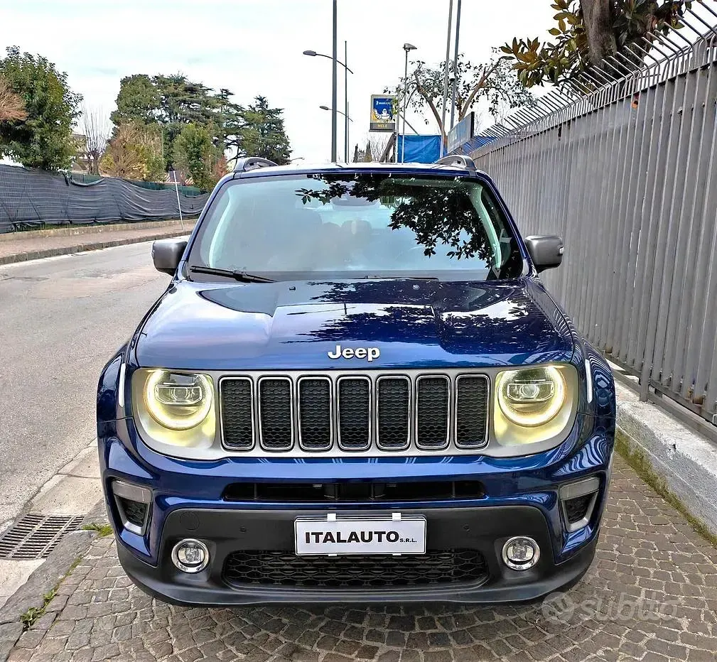 Usata Jeep Renegade Limited 120 CV (88 kW) 2018 Blu SUV