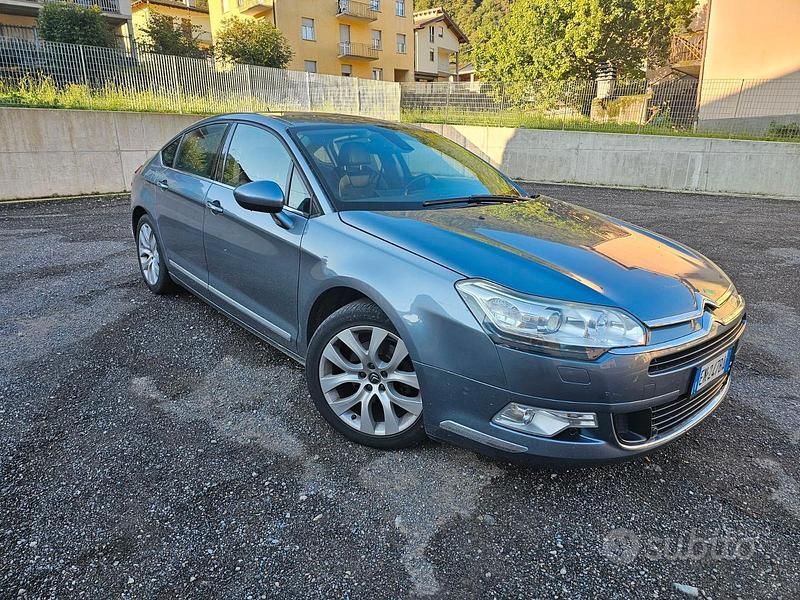 Usata Citroën C5 Exclusive 163 CV (119 kW) 2012 Grigio Berlina