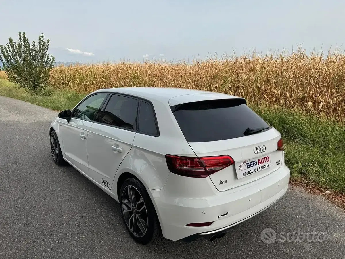 Usata Audi A3 S-Line 150 CV (110 kW) 2016 Bianco Berlina