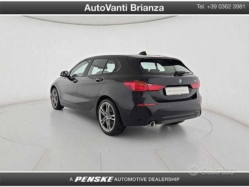 Usata BMW 116 Advantage 109 CV (80 kW) 2021 Nero Utilitaria