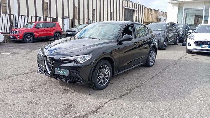 Usata Alfa Romeo Stelvio Business 190 CV (139 kW) 2021 Nero SUV