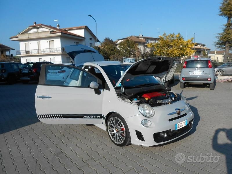 Usata Abarth 500 135 CV (99 kW) 2008 Grigio Utilitaria