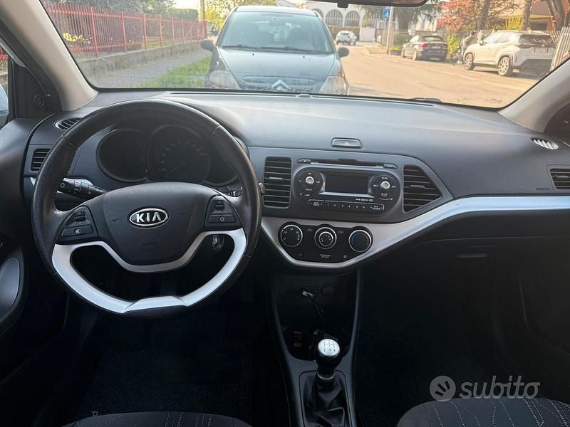 Usata Kia Picanto 69 CV (50 kW) 2012 Bianco Utilitaria